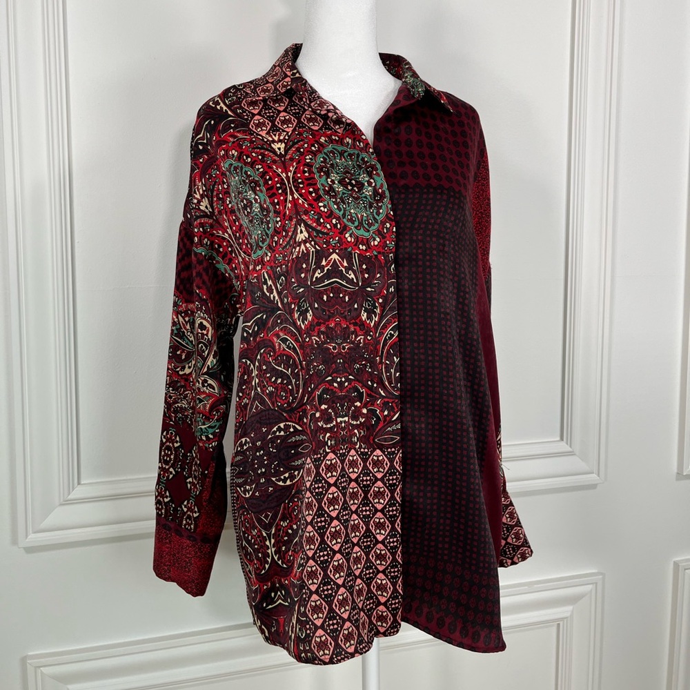 Zara Button Blouse - Picture 3 of 4